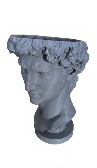 DAVID Bust Sculpture Planter Roman Home Decor