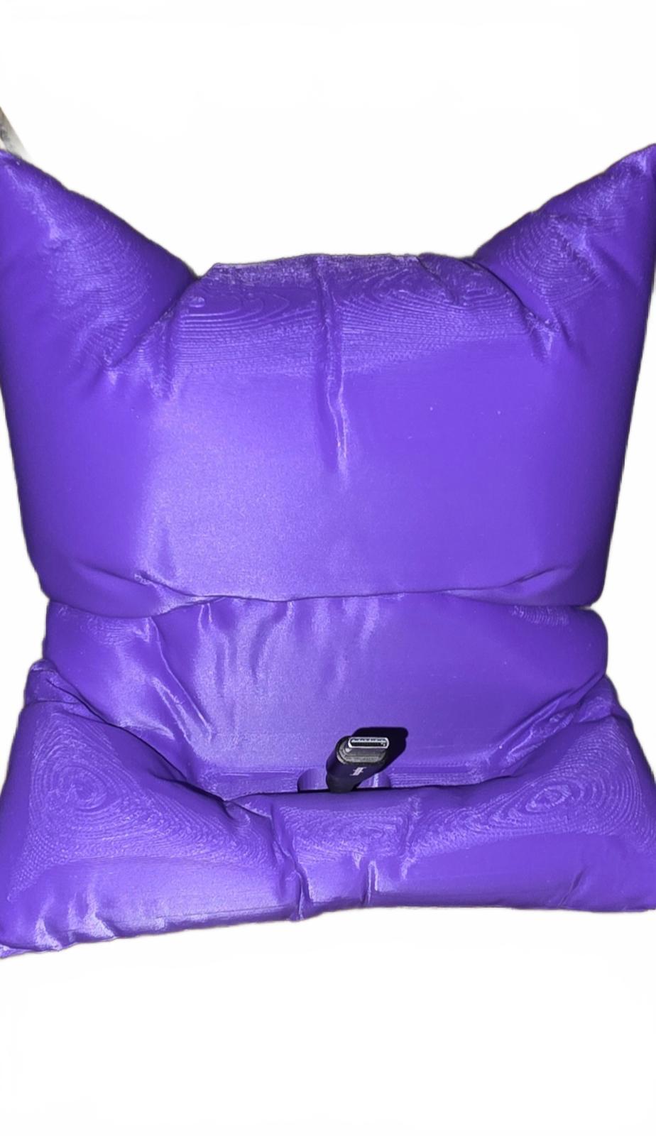 Chair with legs/ Beanbag Cell Phone Holder  3D Printed