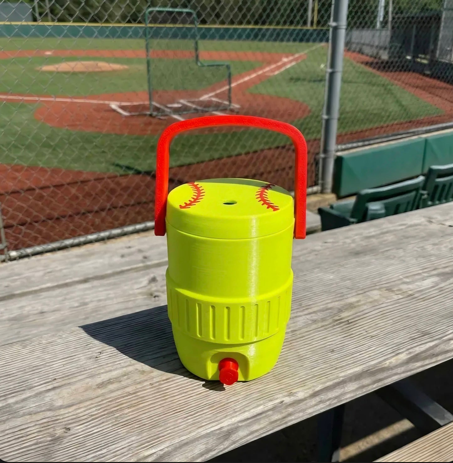 Baseball or Softball Style Cooler Jug Fits 12oz cans